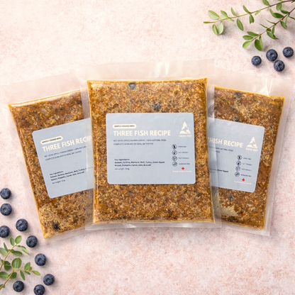 Three Fish Feast | Skin & Coat - Gently Cooked Fresh Dog Food