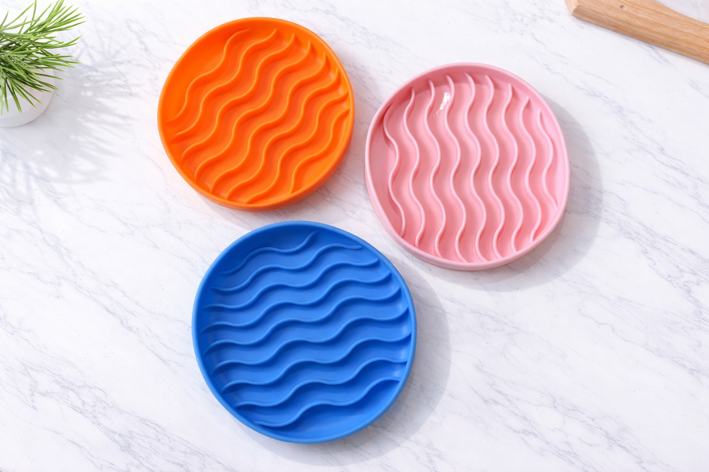 Slow feeder bowl – Wave