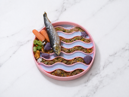 Slow feeder bowl – Wave
