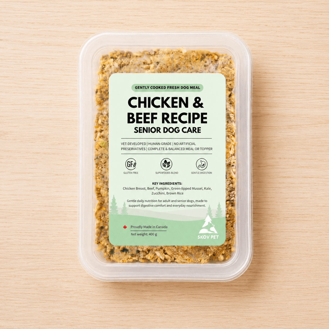 skov pet new chicken beef